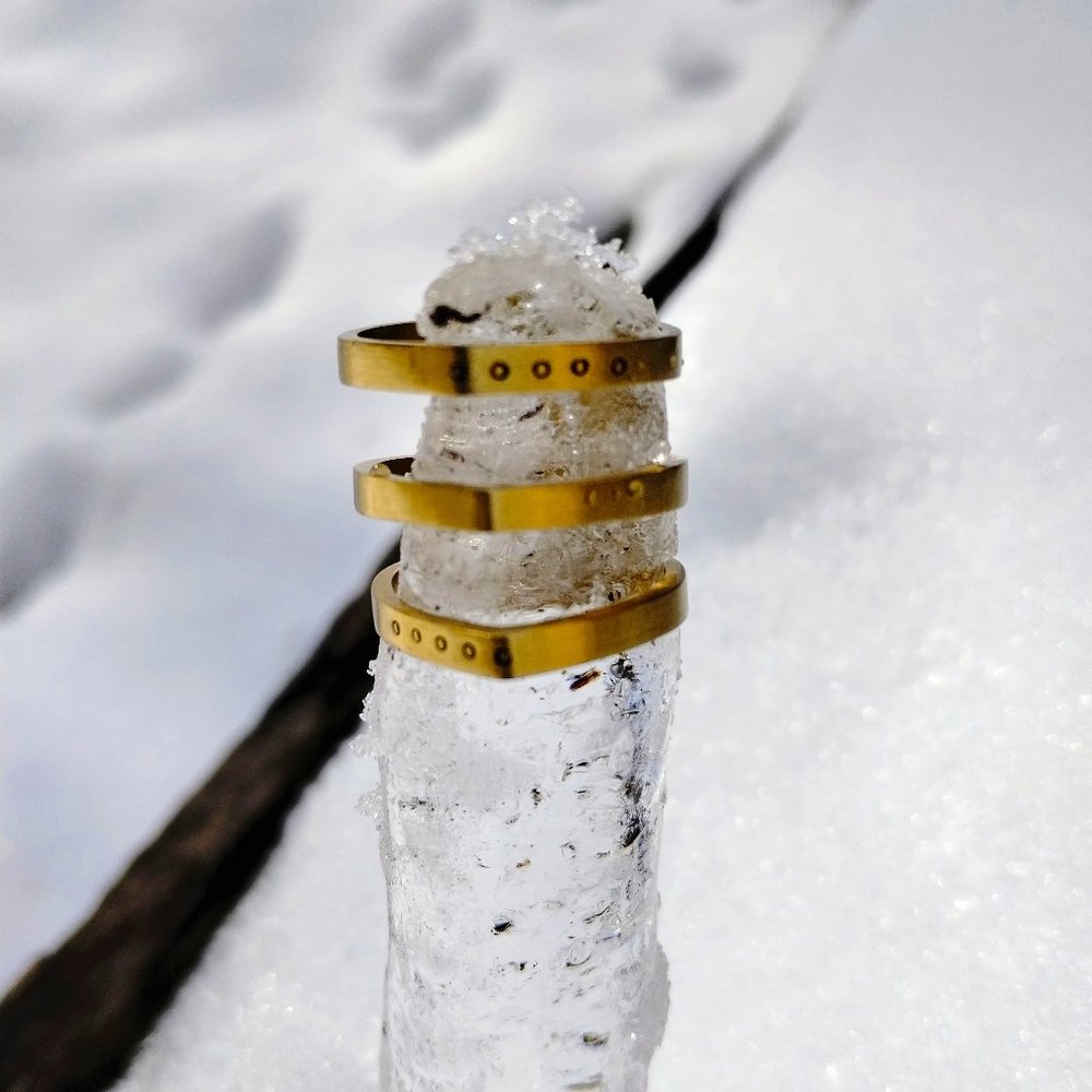 Silpada K&R Levels brass ring